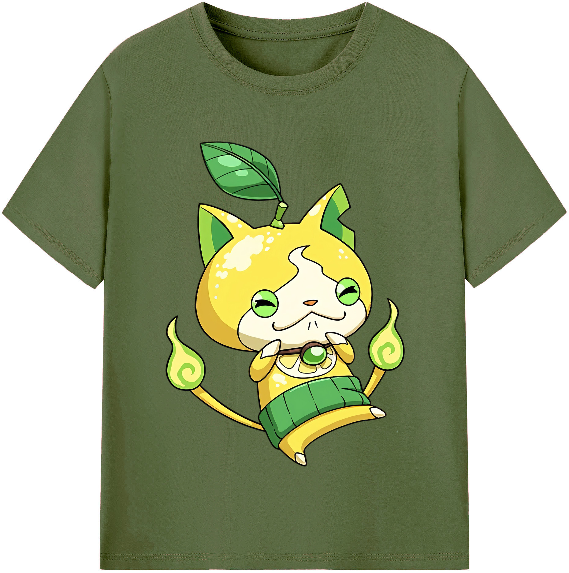 （画像用） 妖怪ウォッチ Yo-kai Watch 綿100％半袖Tシャツ（フロントプリント）